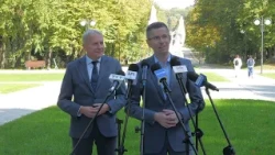 Silesian Park: Giraffe Alley press conference