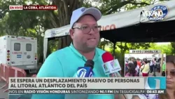 Se espera desplazamiento masivo en el litoral Atlántico durante Semana Santa. Se espera desplazamiento masivo en el litoral Atlántico durante Semana Santa.