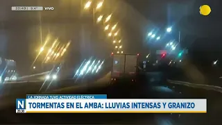 Storms in the Buenos Aires Metropolitan Area: Heavy Rain and Hail │N8:30PM│08-06-26