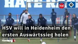 Im zehnten Anlauf und mit Neuzugängen: HSV will beim 1. FC Heidenheim den ersten Auswärtssieg holen