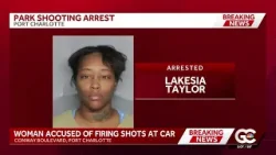 Woman accused of shooting at car with juveniles inside in Port Charlotte