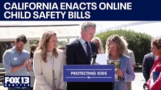 California enacts online child safety bills | FOX 13 Seattle