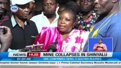 В Какамеге произошел обвал шахты, один человек погиб, несколько получили ранения.