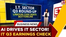 Indian IT Q3 Earnings: AI Momentum Builds as TCS Hits $1.8Bn Run-Rate | AI Boost, Strong Deal Wins