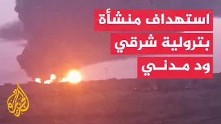 الدعم السريع يستهدف بمسيرة مستودعا للمواد البترولية شرقي ود مدني
