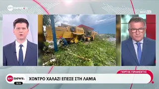 Κακοκαιρία: Πτώσεις δέντρων και σοβαρές ζημιές στη Φθιώτιδα