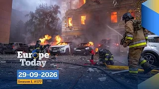 Ucrânia pede financiamento urgente em Bruxelas, drones russos atacam Kiev