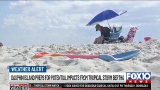 Dauphin Island residents, visitors prepare for possible tropical storm conditions