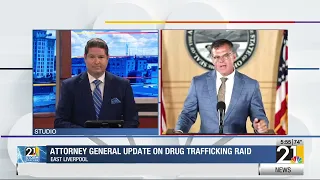 Attorney General update on drug trafficking raid