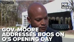 Губернатор Уэс Мур прокомментировал свист и неодобрительные возгласы, прозвучавшие в день открыти...