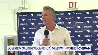 Gavin Newsom says capitalism is not working