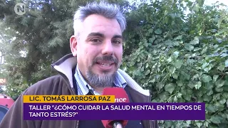 Tomás Larrosa Paz, Licensed Psychologist | Workshop on Mental Health and Stress