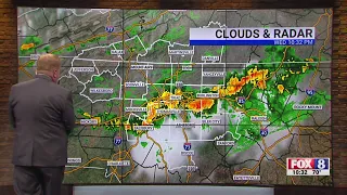 70% chance of rain Thursday; high of 74