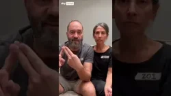 Hostage's parents plead for his release