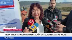Inician obras de reposición de pavimento entre Casas Viejas y Dorotea en Puerto Natales
