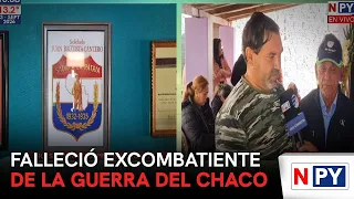 Chaco War veteran passes away