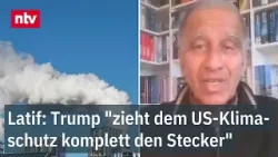 Latif: Trump "zieht dem US-Klimaschutz komplett den Stecker" - Forscher Latif zur Erderwärmung | ntv