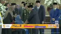 Prabowo Beri Penghormatan 3 Prajurit TNI UNIFIL yang Gugur