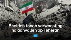 Nieuwe beelden tonen verwoesting na aanvallen op Teheran | RTL Nieuws