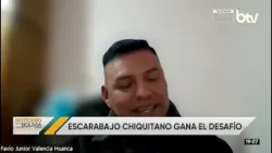 Escarabajo tigre chiquitano gana concurso internacional y asegura apoyo para su conservación Escarabajo tigre chiquitano gana concurso internacional y asegura apoyo para su conservación