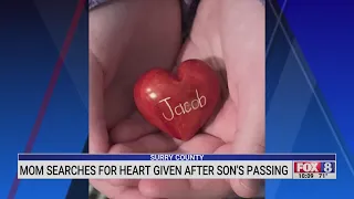 Surry County mother searches for heart given after son's passing