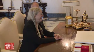 Leone XIV ha incontrato Patti Smith