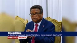 Crise politique | Le Bloc Montana critique le bilan de Fritz Jean et réclame le départ du CPT