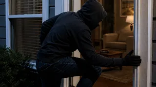 Criminals broke into a home and held a family captive