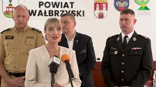 160,000 PLN for Volunteer Fire Departments in Wałbrzych County - press briefing