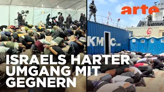 Israels Sicherheitsminister verspottet Aktivisten der Gaza-Flotte | Mit offenen Augen | ARTE