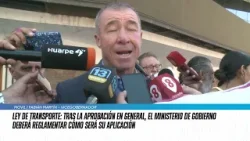 Presupuesto 2026 y Ley de Transporte: Martín destacó la planificación y la modernización legislativa