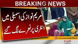Maryam Nawaz Entry At Punjab Assembly | Har Taraf Naaron Ki Gonj | Express News