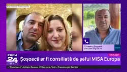 Silvestru Șoșoacă spune că soția sa e consiliată de „șeful MISA pe Europa”