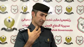 رۆژانە 25 حاڵەتی ئاگرکەوتنەوە لە دهۆک تۆمار دەکرێت