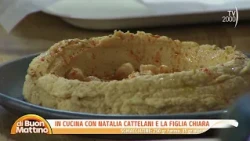Di Buon Mattino (TV2000) - How to make quick flatbreads and hummus