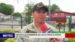 CHOLUTECA FIREFIGHTER REPORT FOR THE LAST 24 HOURS