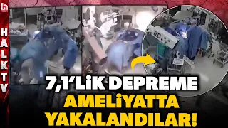 HEART-STOPPING MOMENTS! Caught in an earthquake while in surgery! This is how the surgeon protect...