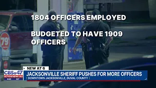Number of JSO officers employed per 1000 residents is below national average