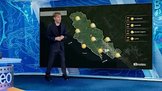 Weather in Liguria: A Mostly Sunny Weekend with Scattered Clouds