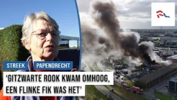 Warehouses go up in flames, Ali (84) experiences it firsthand