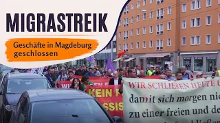 Migrant strike in Magdeburg 08/26/2026