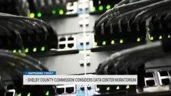County commissioners consider 12-month data center pause