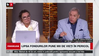 FĂRĂDELEGE cu STOICESCU. Dr.BUBENEK,despre CRIZA MATERIALELOR SANITARE și MEDICAMENTELOR din spitale