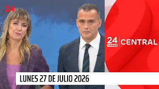 24 Horas Central - Monday, July 27, 2026