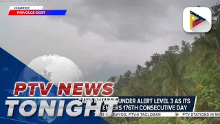 Mayon Volcano enters 176th consecutive day of effusive eruption