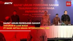 RAPAT UMUM PEMEGANG SAHAM TAHUNAN & LUAR BIASA PT BANK ARTHA GRAHA INTERNASIONAL Tbk