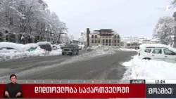 დიდთოვლობა რეგიონებში - ვითარება კახეთში