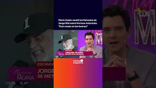 Moria Casán reveló los llamados de Jorge Rial sobre Mariana Antoniale: "Eran cosas no tan buenas"