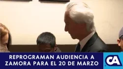 Suspenden audiencia de etapa intermedia de José Rubén Zamora en segundo proceso en su contra