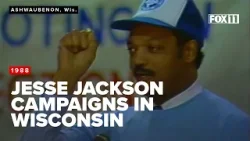 From the archives: Jesse Jackson campaigns in Green Bay area in 1988